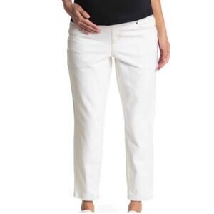 Topshop MOM Maternity White High Waisted Jeans “Size W26, L28”NWT(B35)